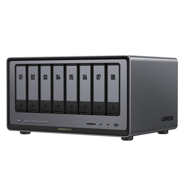 UGREEN NASync DXP8800 Plus – професійне 8-бейове NAS-сховище з